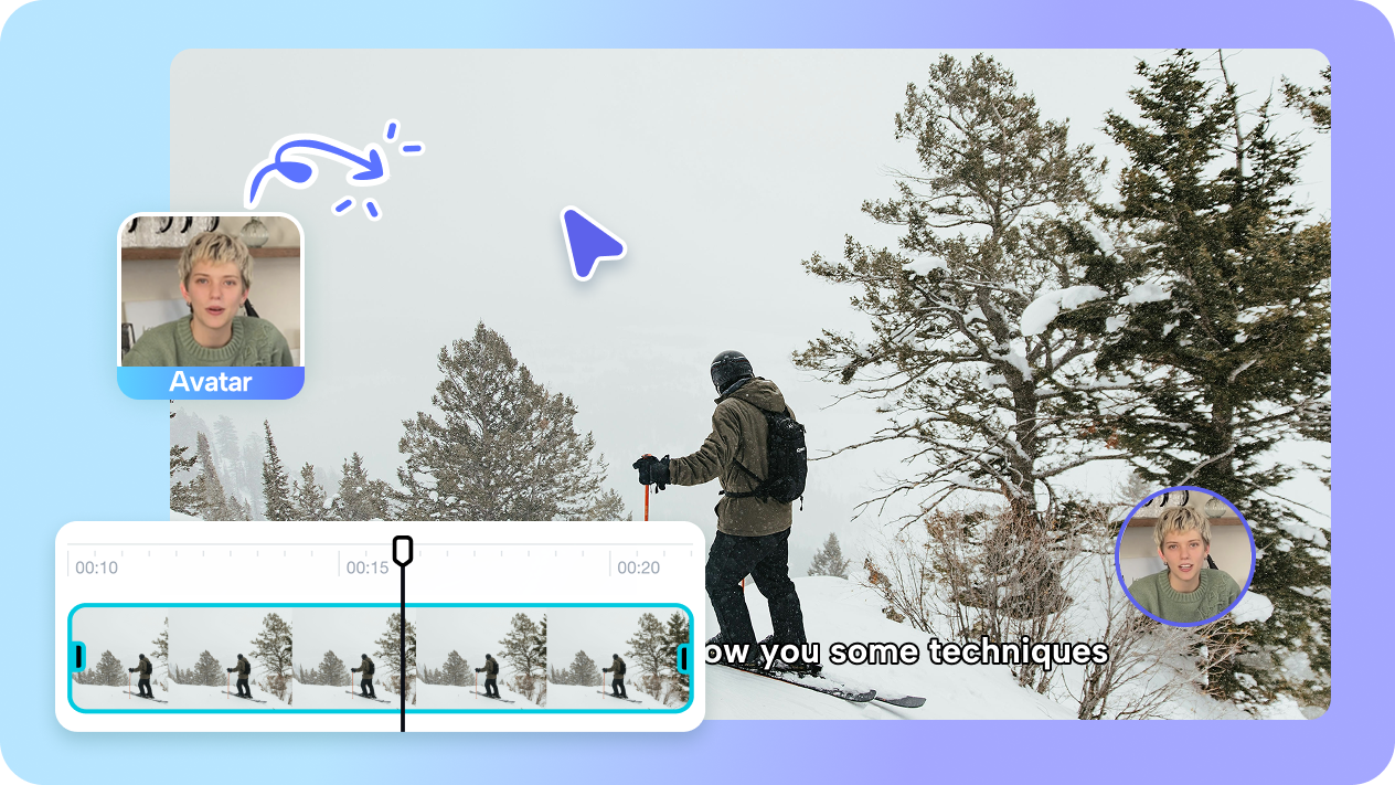 AI avatars with voiceovers for brand storytelling